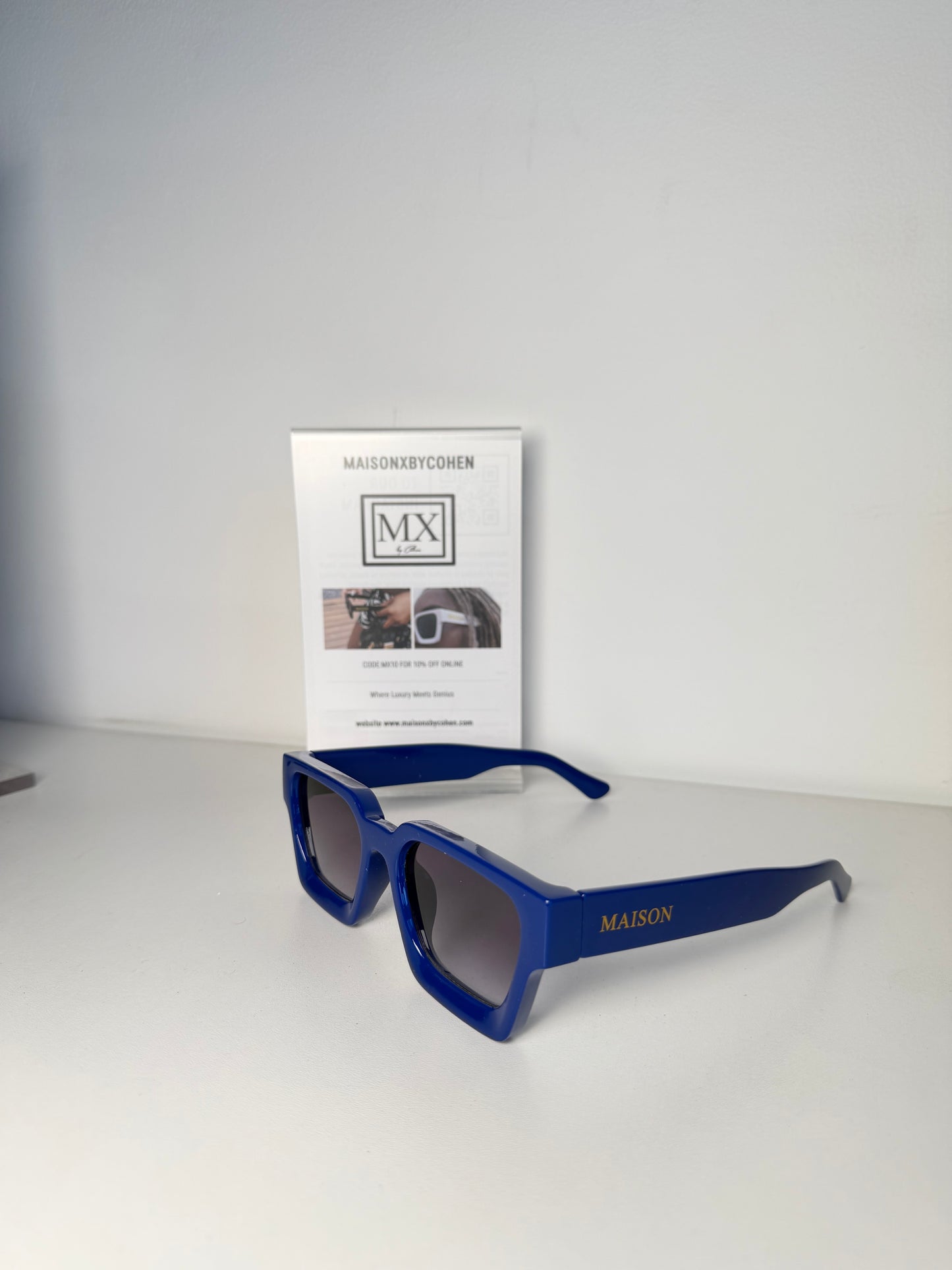 Maison X Royal Blue Sunglasses