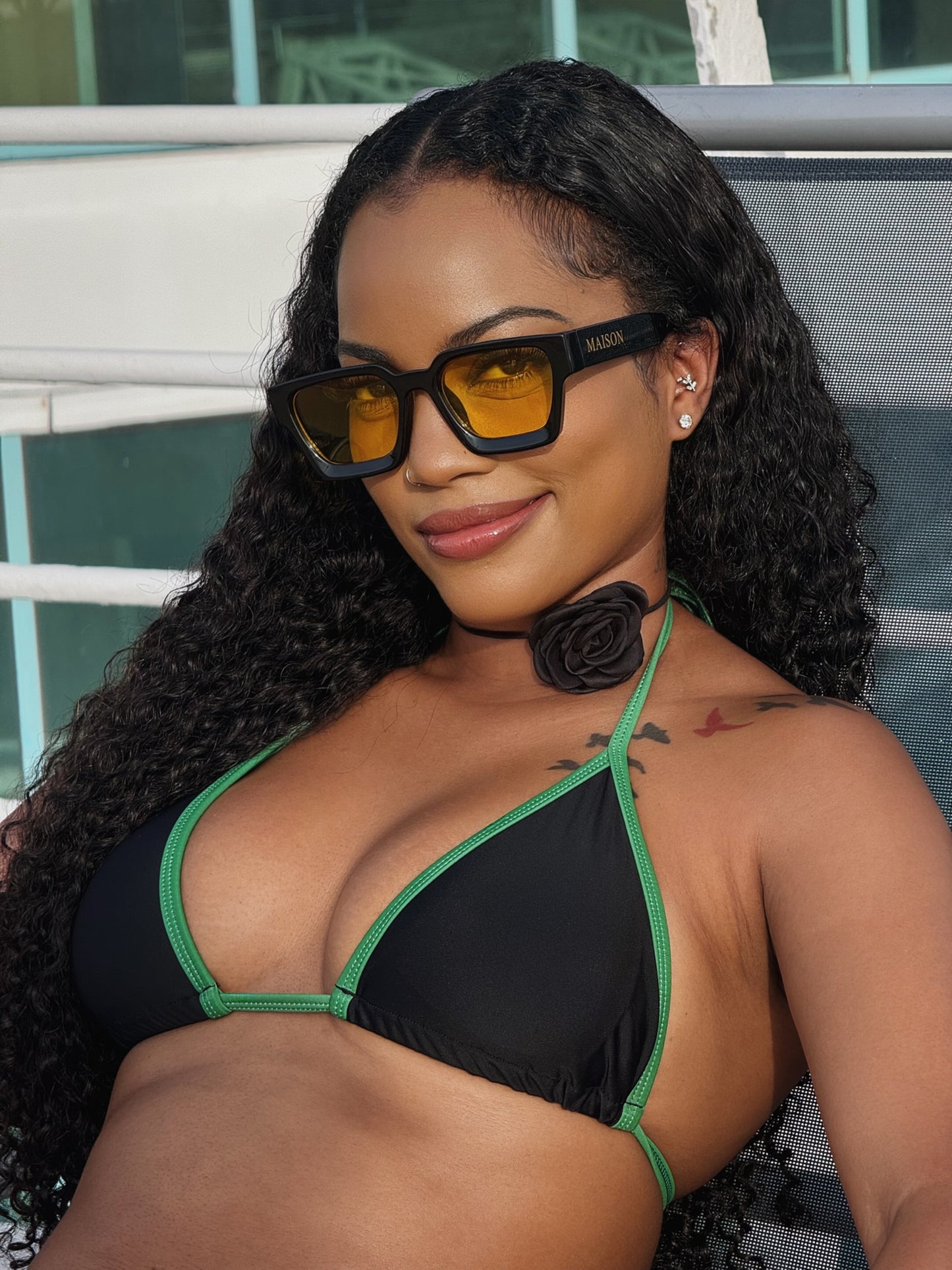 Maison X Honey Gold Sunglasses