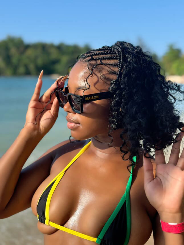 Maison X Midnight Gold Glasses