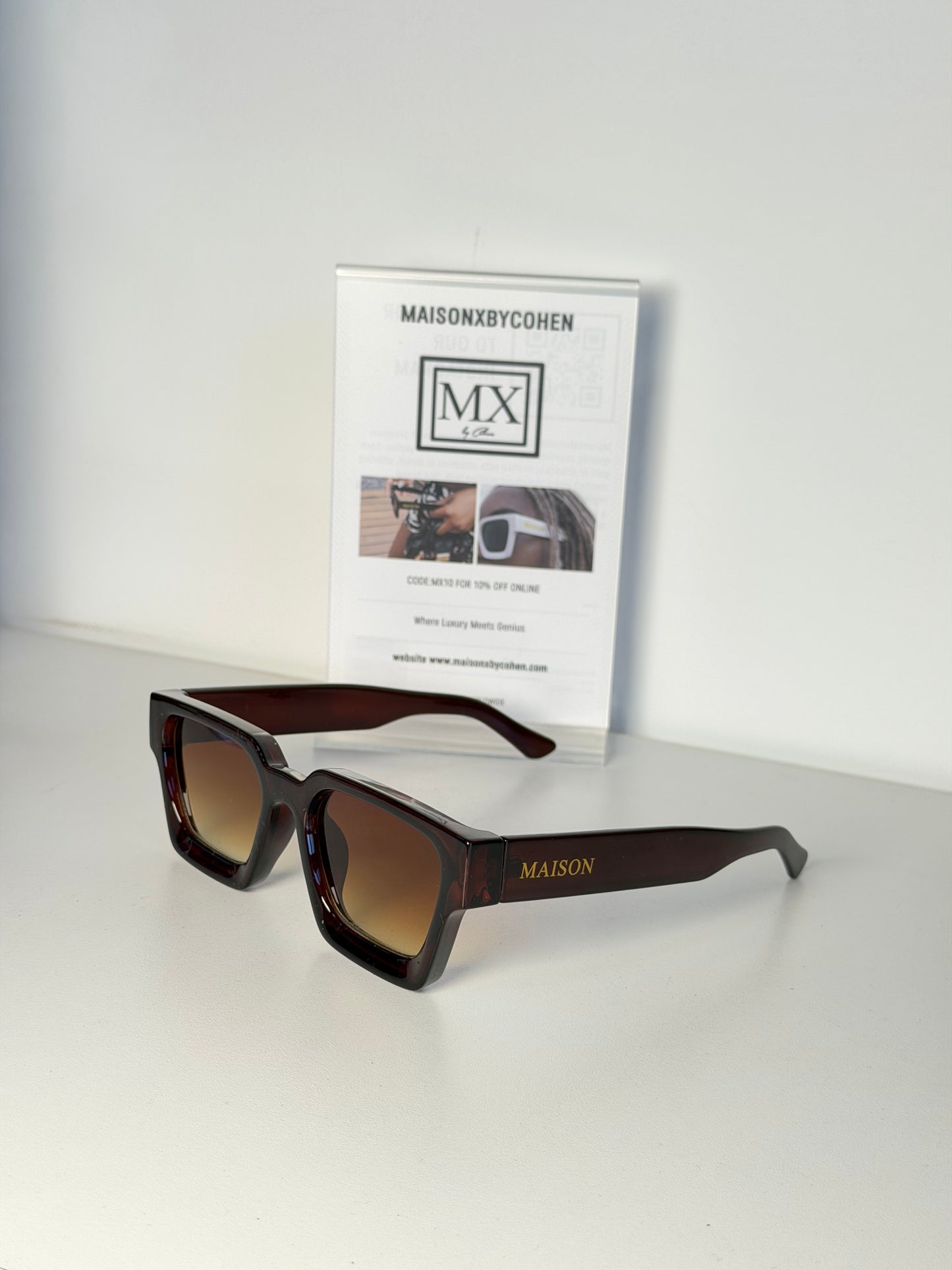 Maison X Velvet Brown Sunglasses
