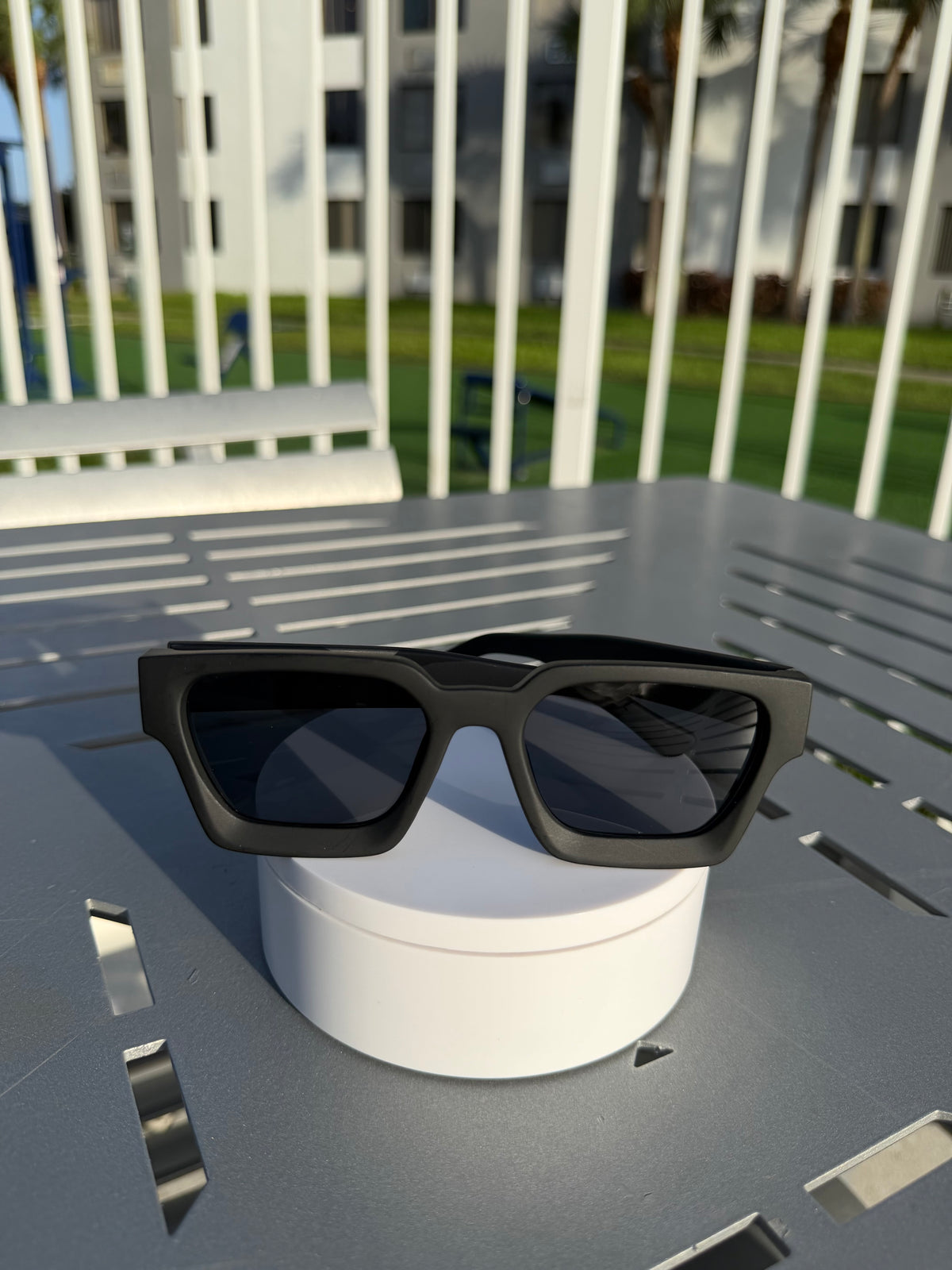 Maison X Matte Black Sunglasses 