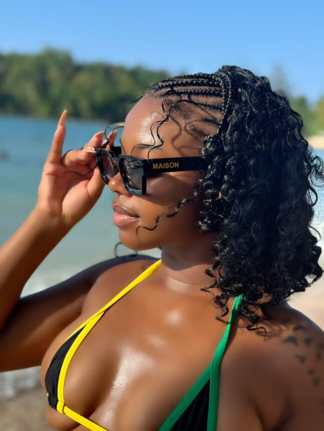 Maison X Midnight Gold Glasses