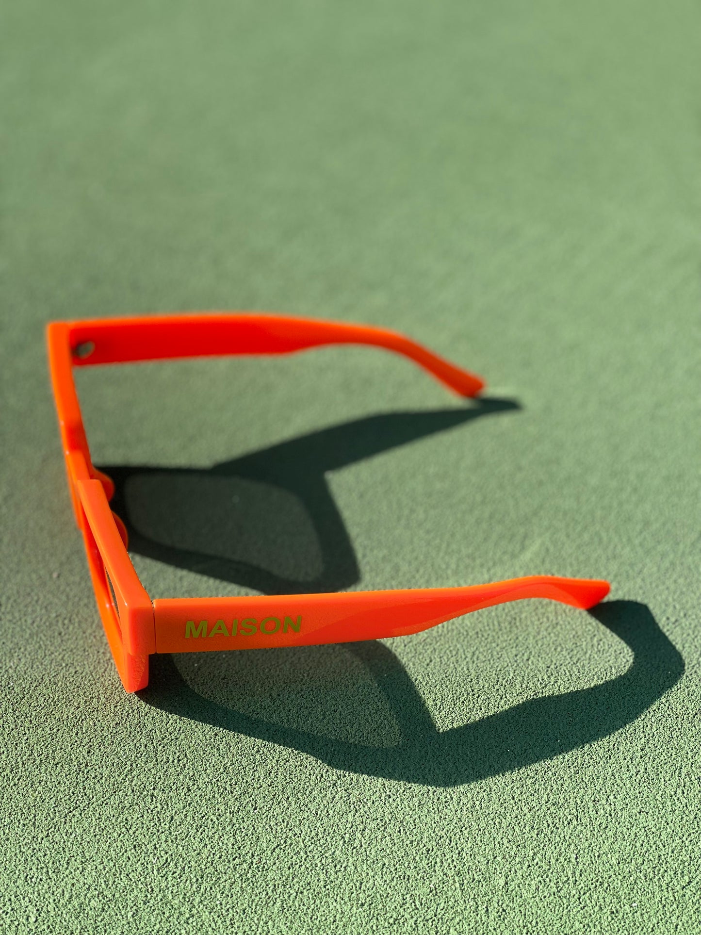 Maison X Tangerine Gold Glasses