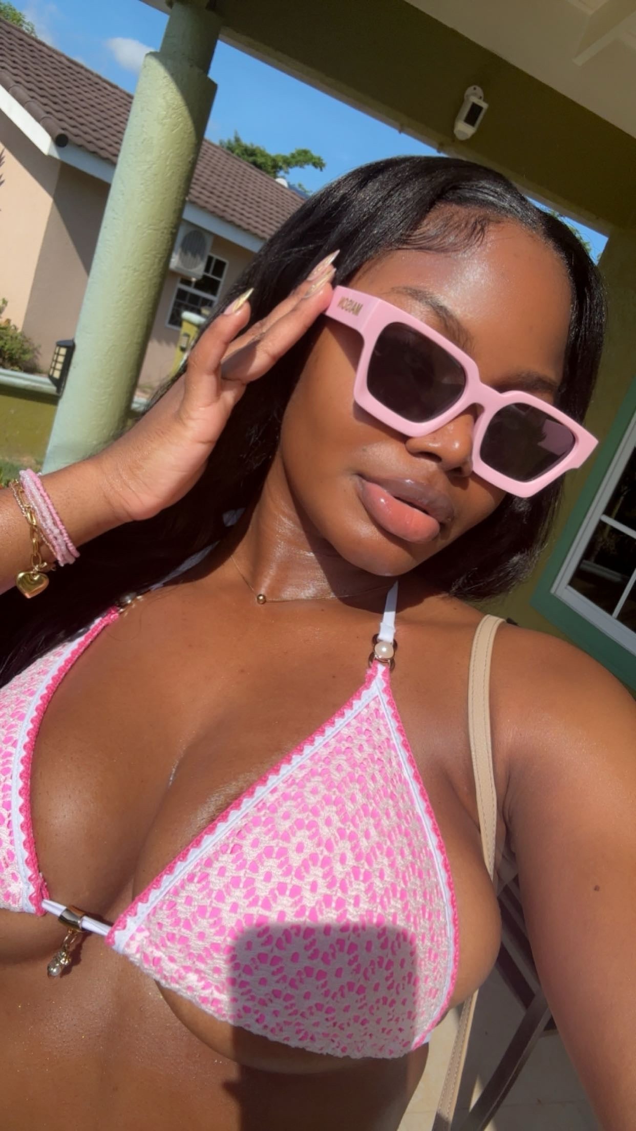 Maison X Rose Noir Pink